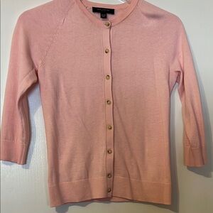 Ann Taylor Petite Pink Cardigan